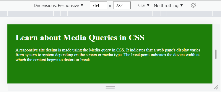 Learn Media Queries In CSS